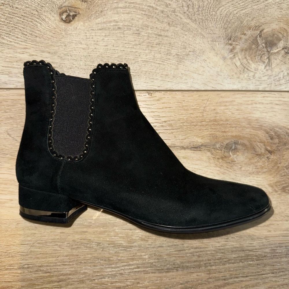 Black Suede Ankle Boots